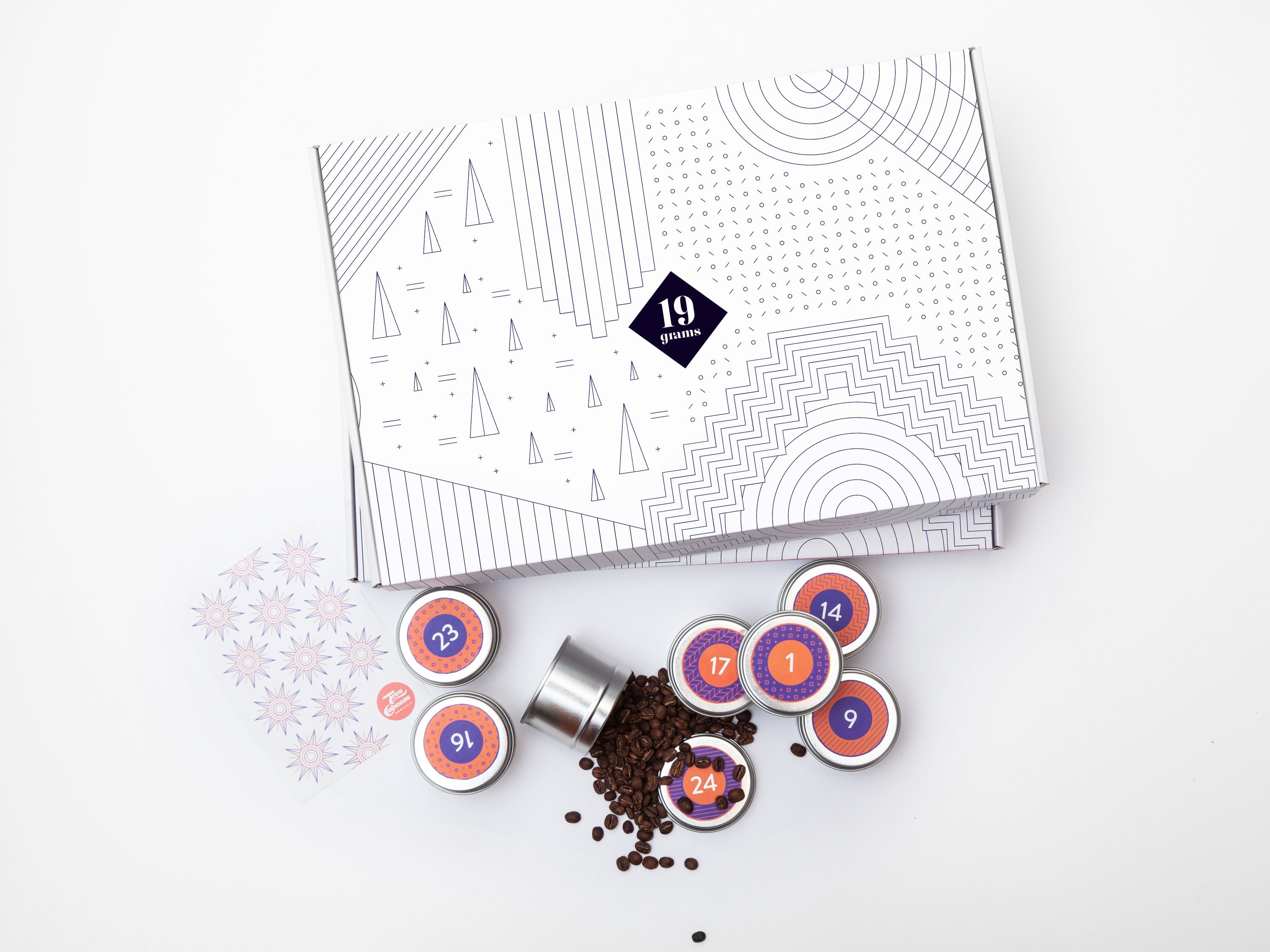 Kaffee Adventskalender - 24 Tage purer Kaffeegenuss