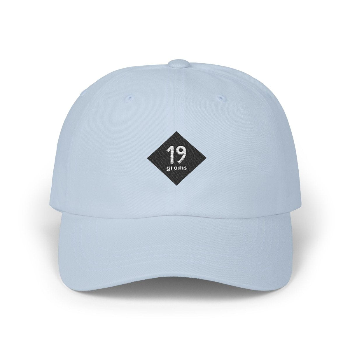 Blaue cap mit 19grams Logo