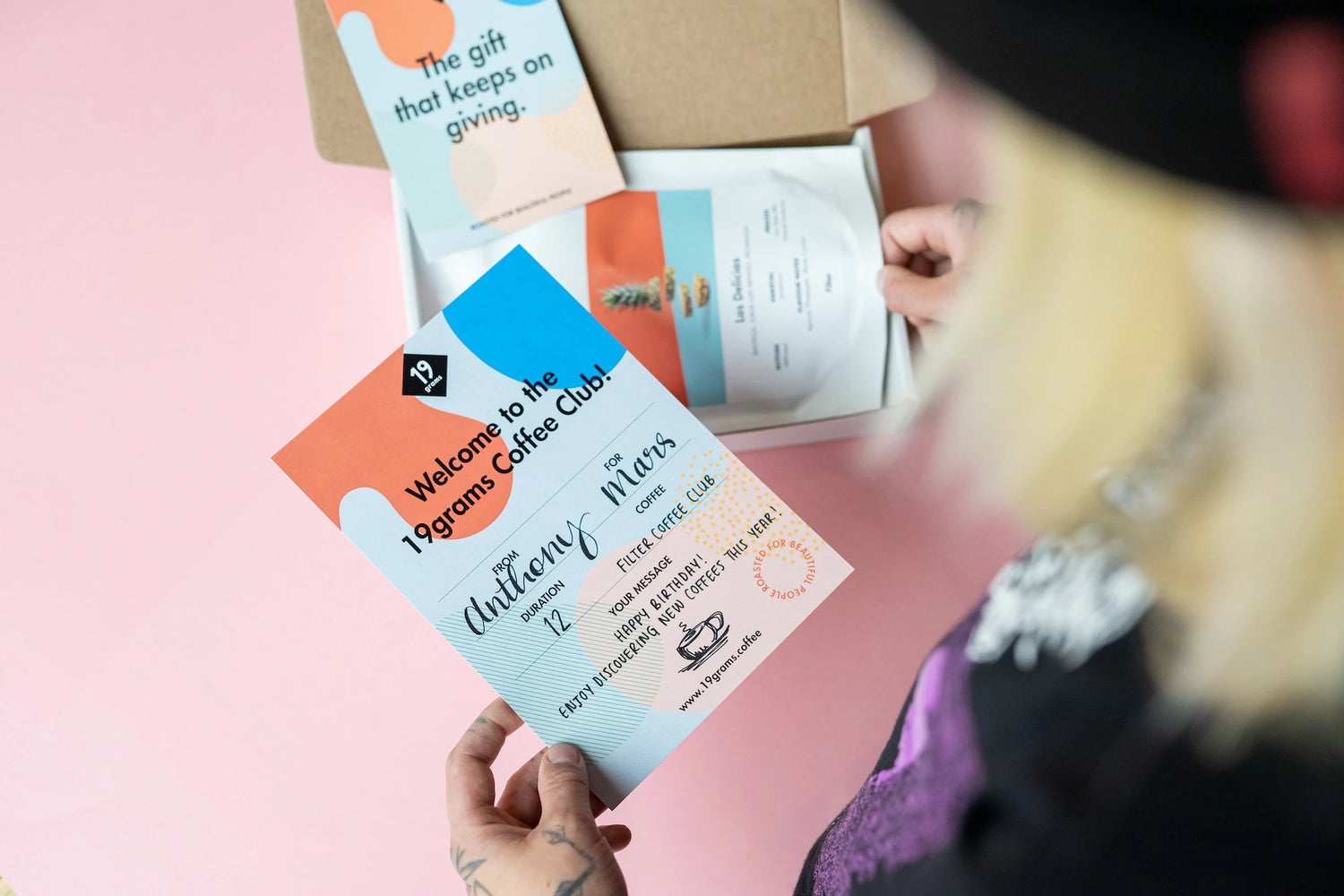 19grams Geschenk Karte Coffee Club