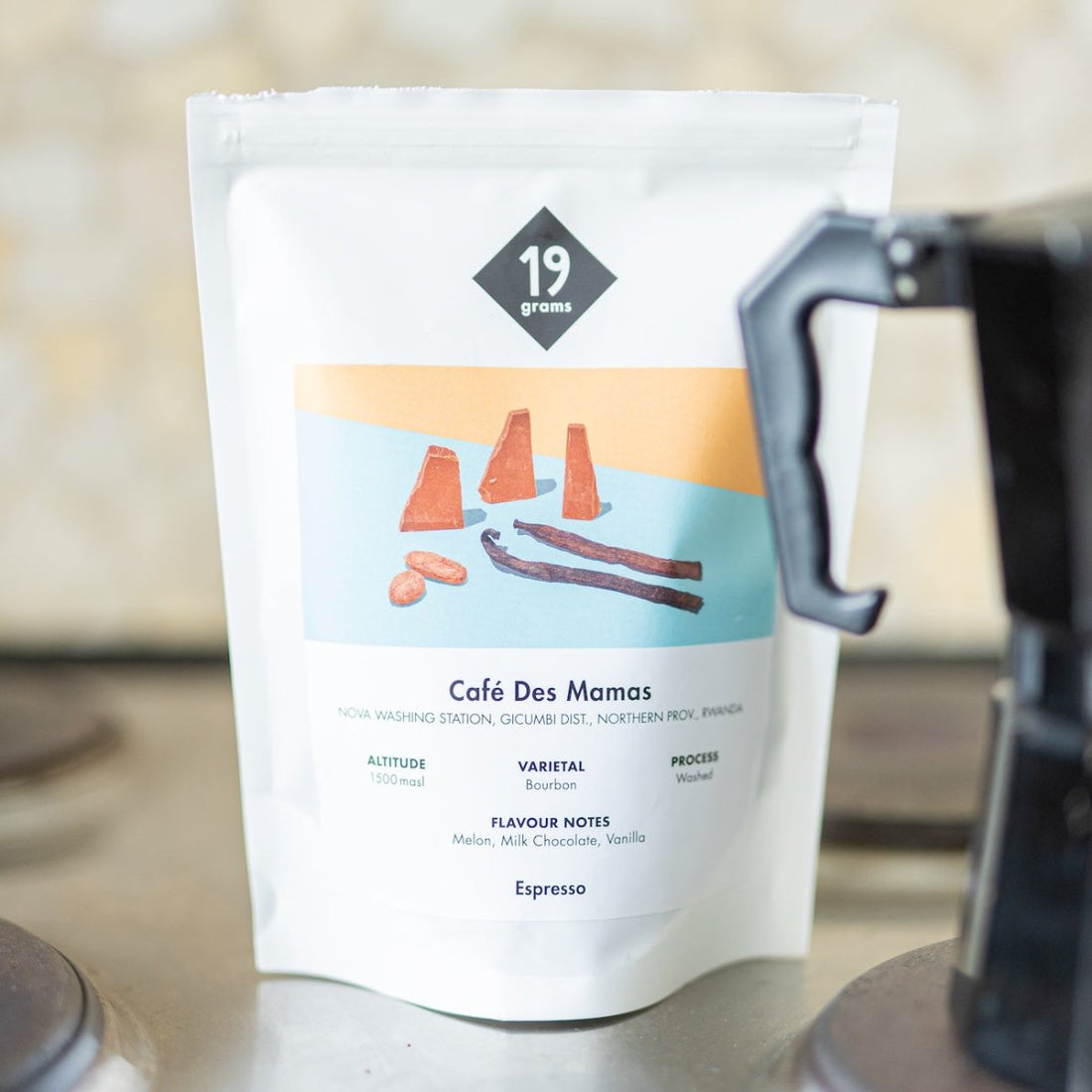 19grams Café des Mamas - Ruanda Espresso 250g