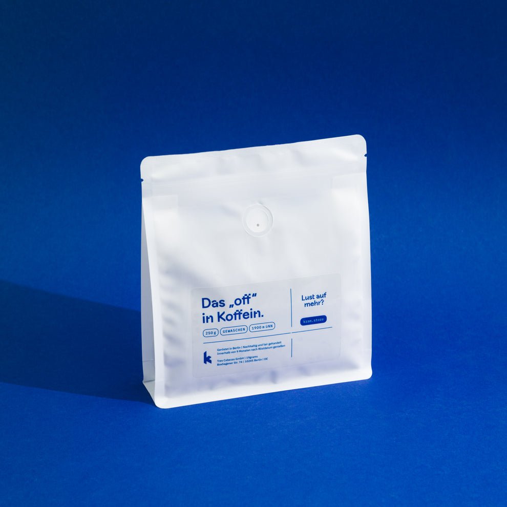 1 Hz Decaf Kaffee Rückseite