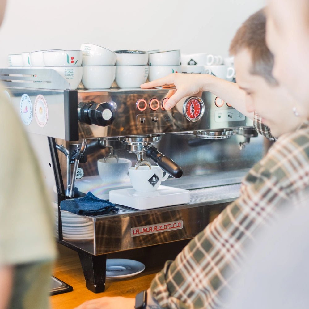 19grams Barista Kurs am Alexanderplatz