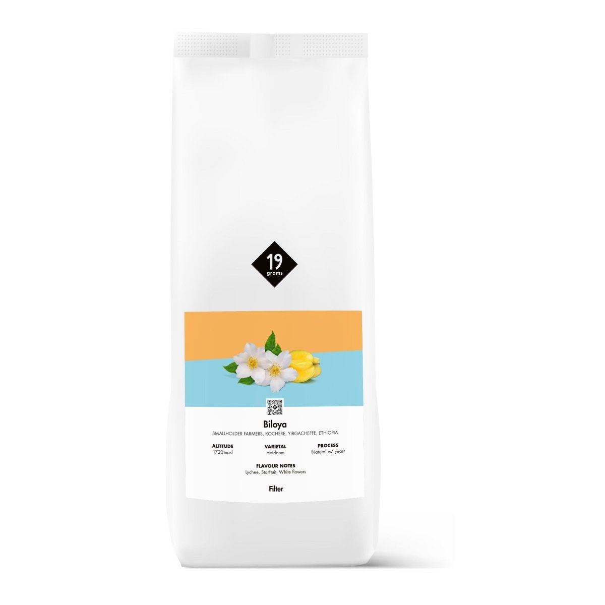 1Kg 19grams Biloya Filter Kaffee aus Äthiopien.