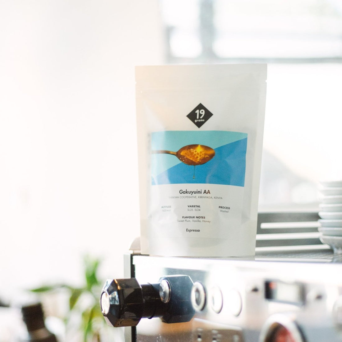 19grams Gakuyuini AA Espresso Kaffee Beutel