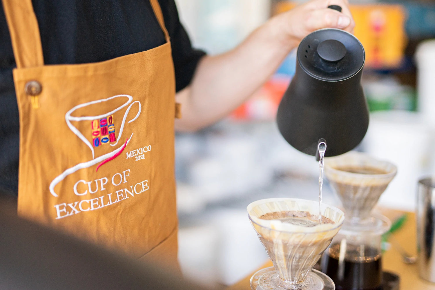 Kaffee Tasting von Cup of Excellence 2021