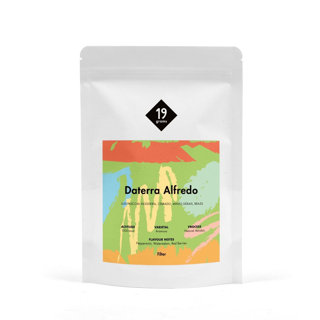 19grams Daterra Alfredo Aramosa - Brasilien Rare Filter 250g