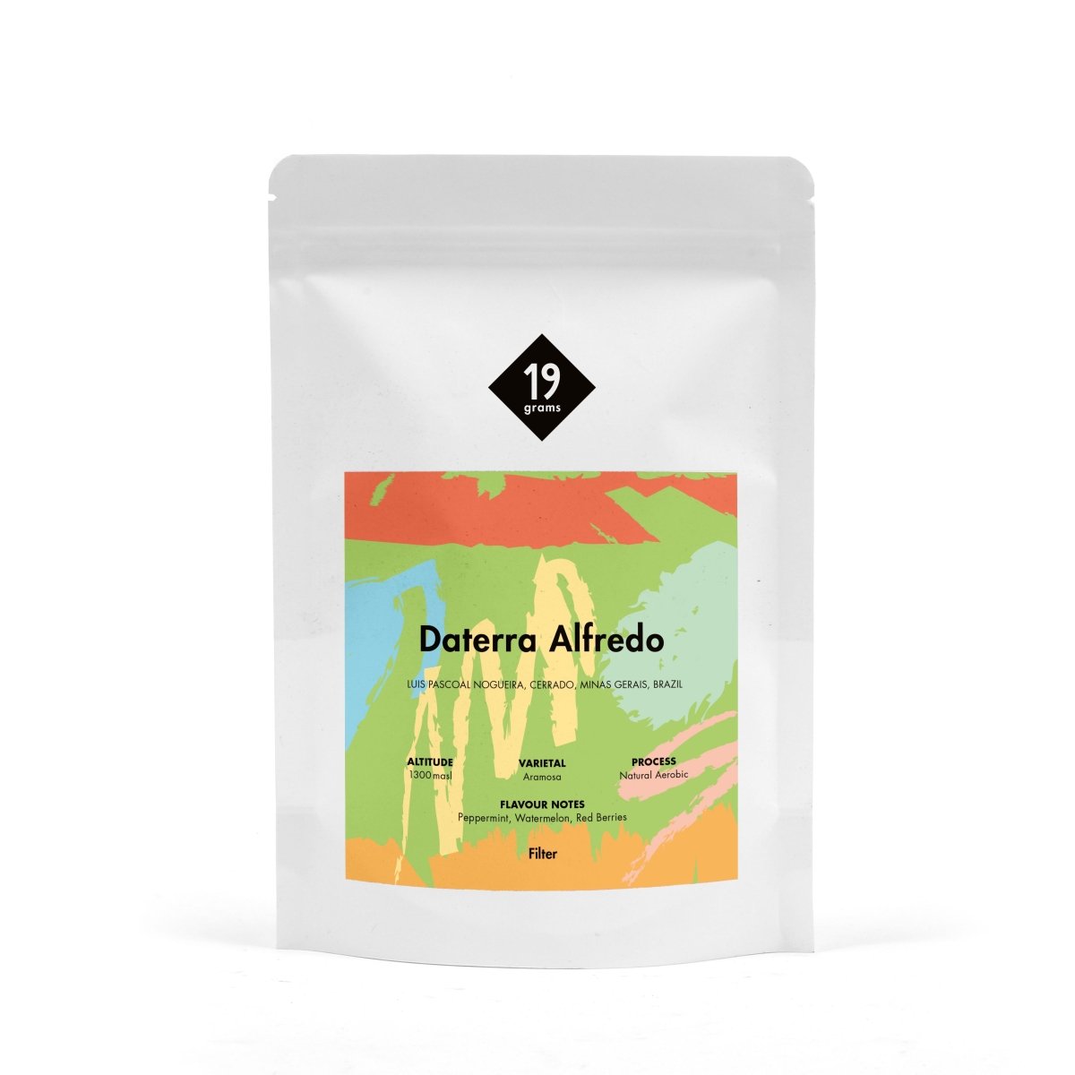 19grams Daterra Alfredo Aramosa - Brasilien Rare Filter 250g