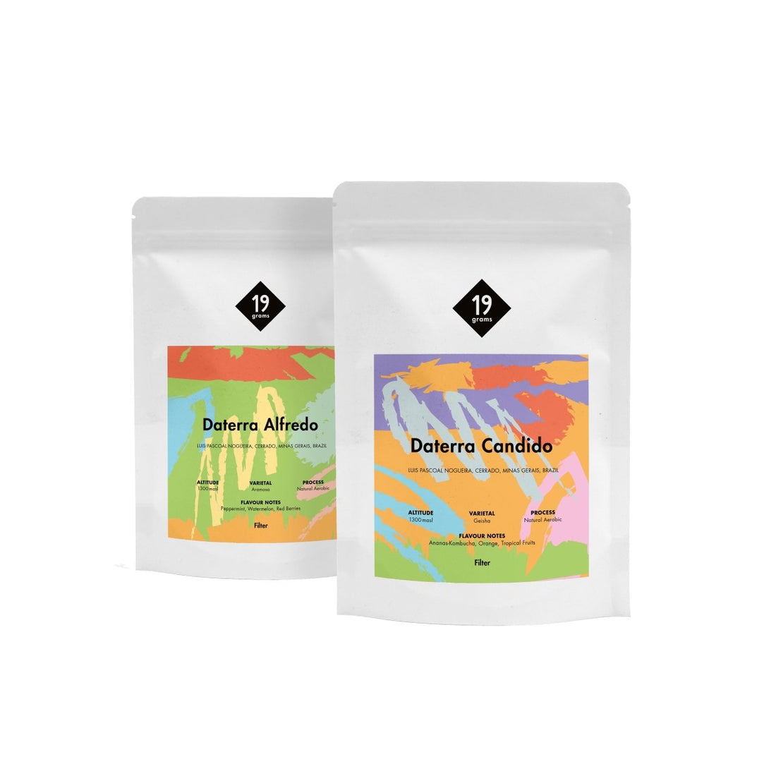 19grams Daterra - Brasilien Rare Filter Set