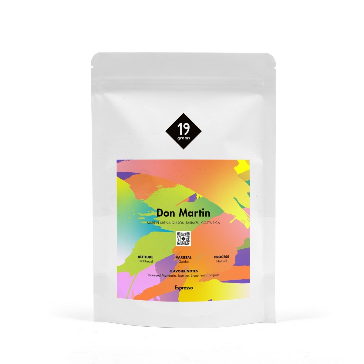 19grams Don Martin Espresso Kaffee aus Costa Rica