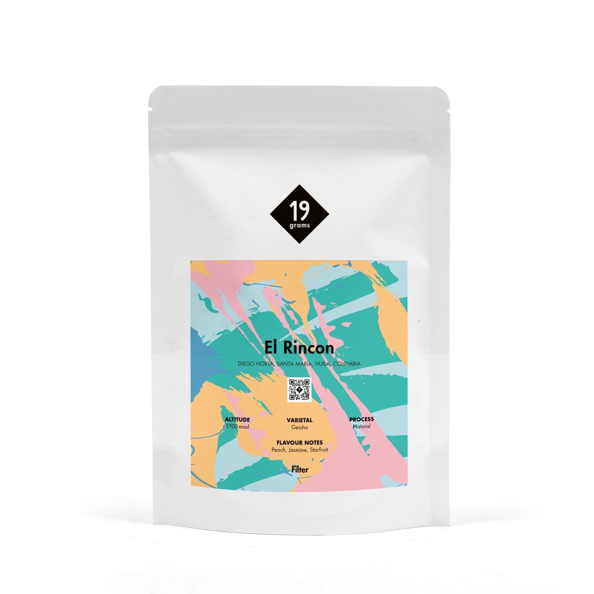 19grams El Rincon Rare Filter Kaffee aus Kolumbien