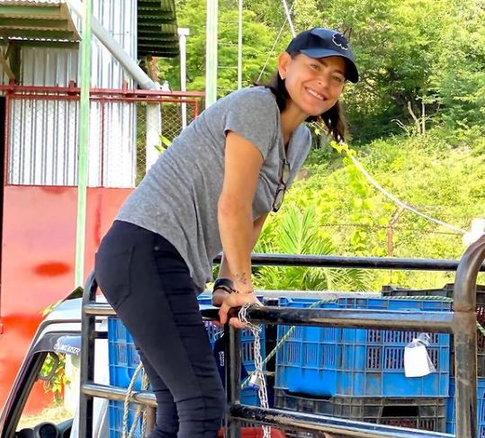 Eleane Mierisch auf Farm Las Delicias