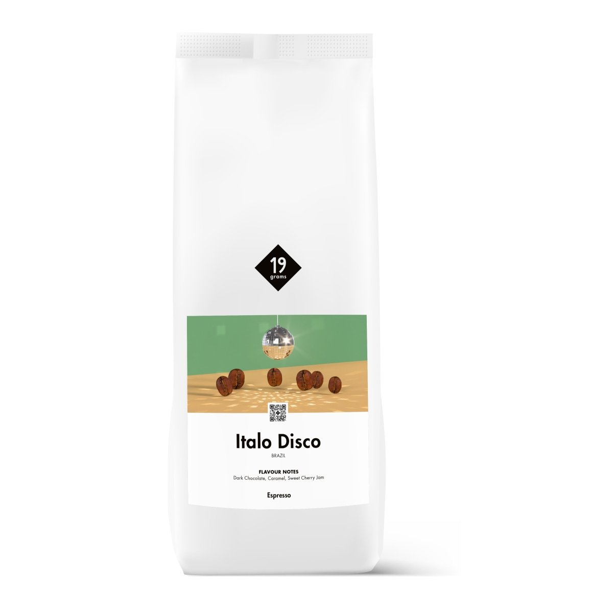 19grams 1Kilo Espresso Beutel Italo Disco