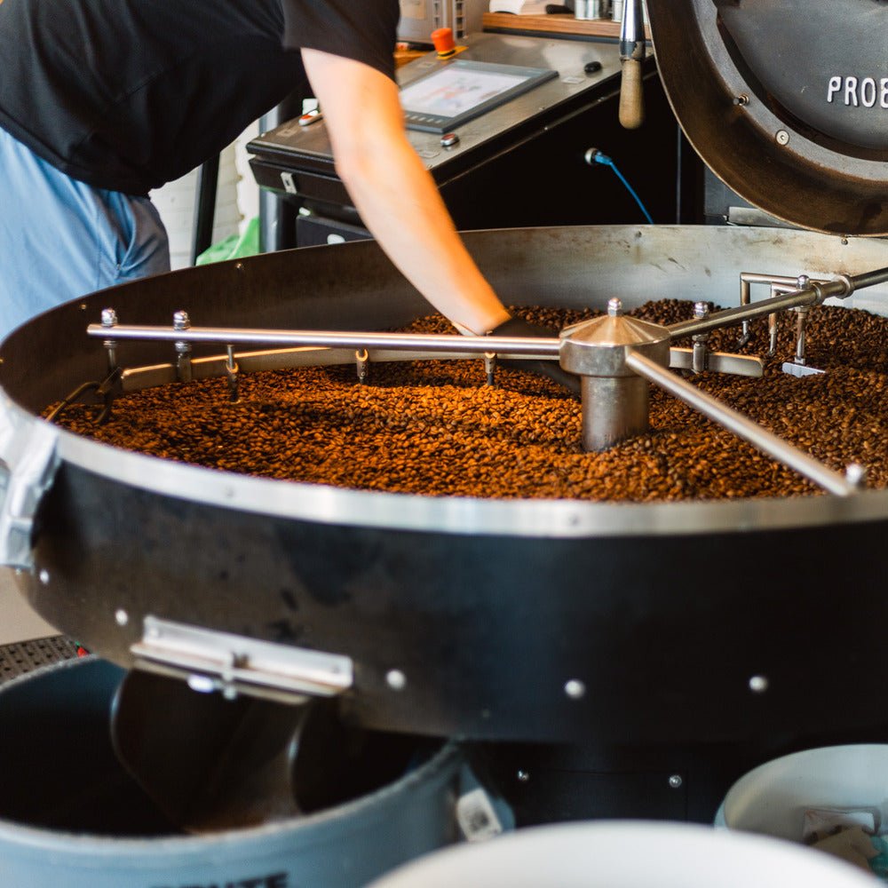 Produktbild von Union Edelstahl Kaffeeröster – Halbheißluft Typ FLC0301 Express, Handbuch & Japanische Qualität