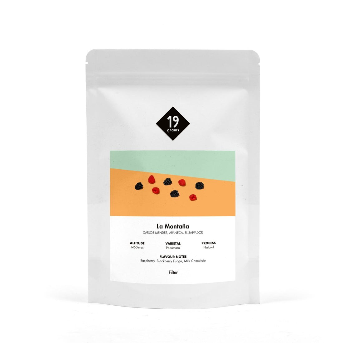 19grams La Montaña Pacamara – El Salvador Filter 250g