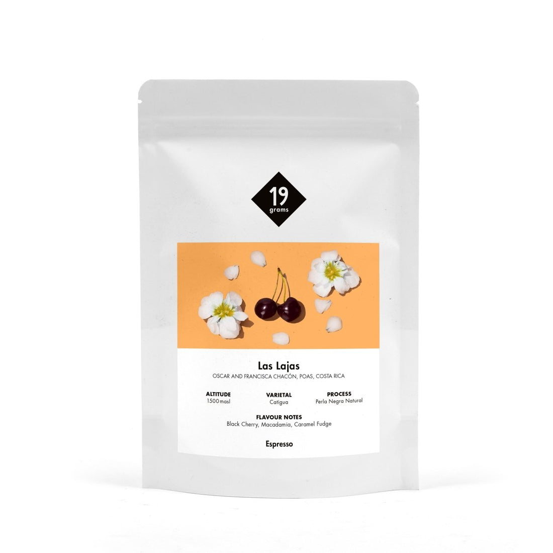 Deine 250g Tüte 19grams Las Lajas Catigua Espresso