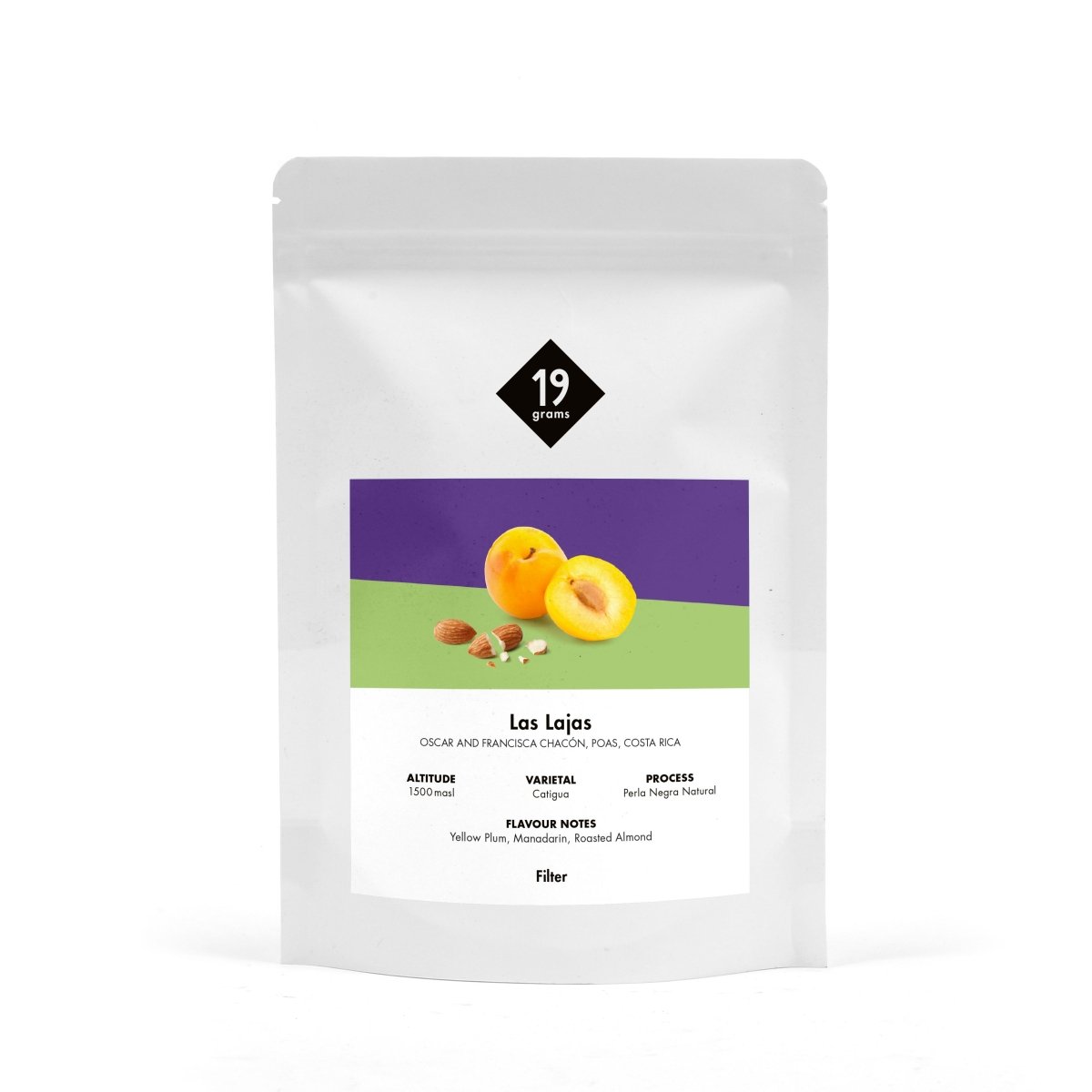 19grams Las Lajas Catigua - Costa Rica Filter 250g