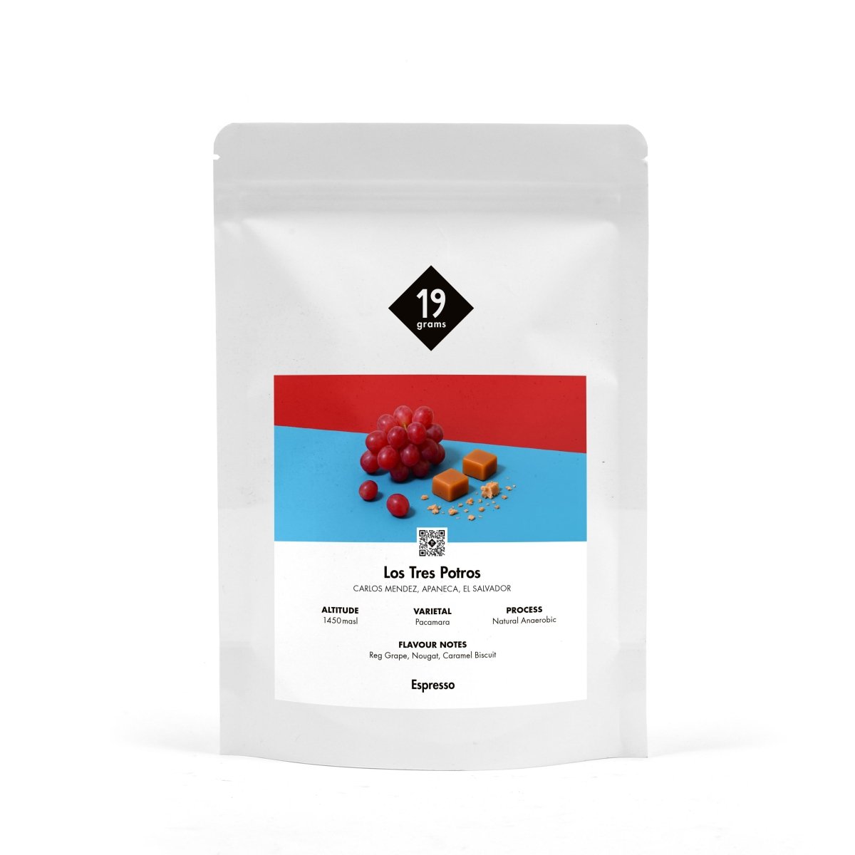 19grams Los Tres Potros Pacaramara  mit Natural Anaerobic Prozess aus El Salvador
