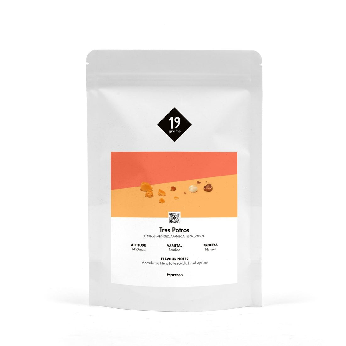 Tres Potros Espresso Kaffee aus El Salvador von der Berliner Kaffeeröstei 19grams