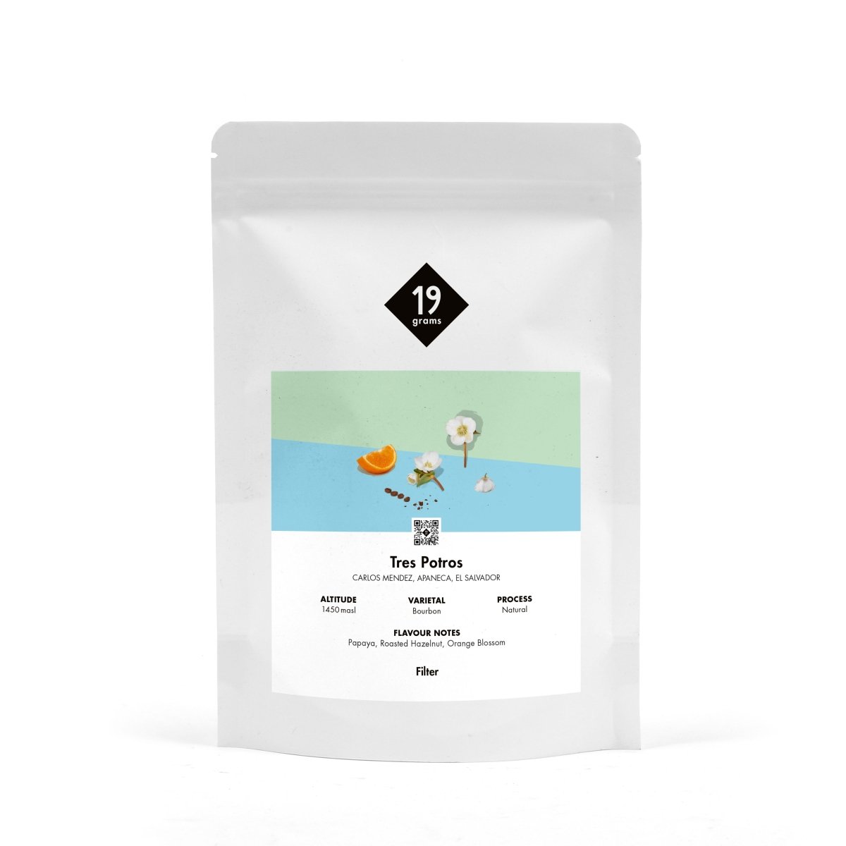 19grams Filterkaffee Tres Potros aus El Salvador