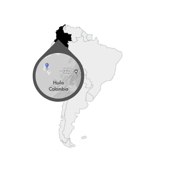 Map Colombia