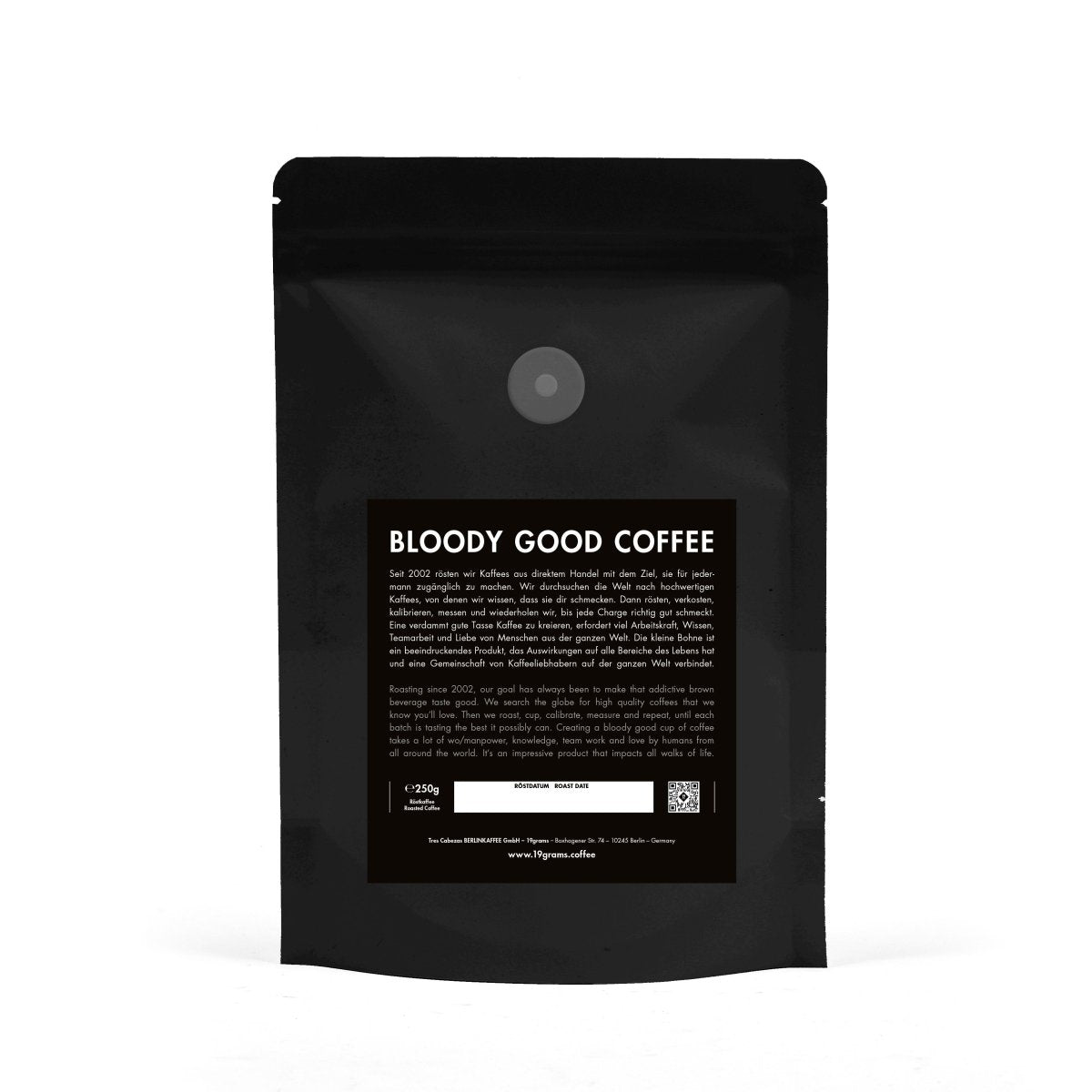 19grams Poltergeist - Halloween Coffee Rückseite