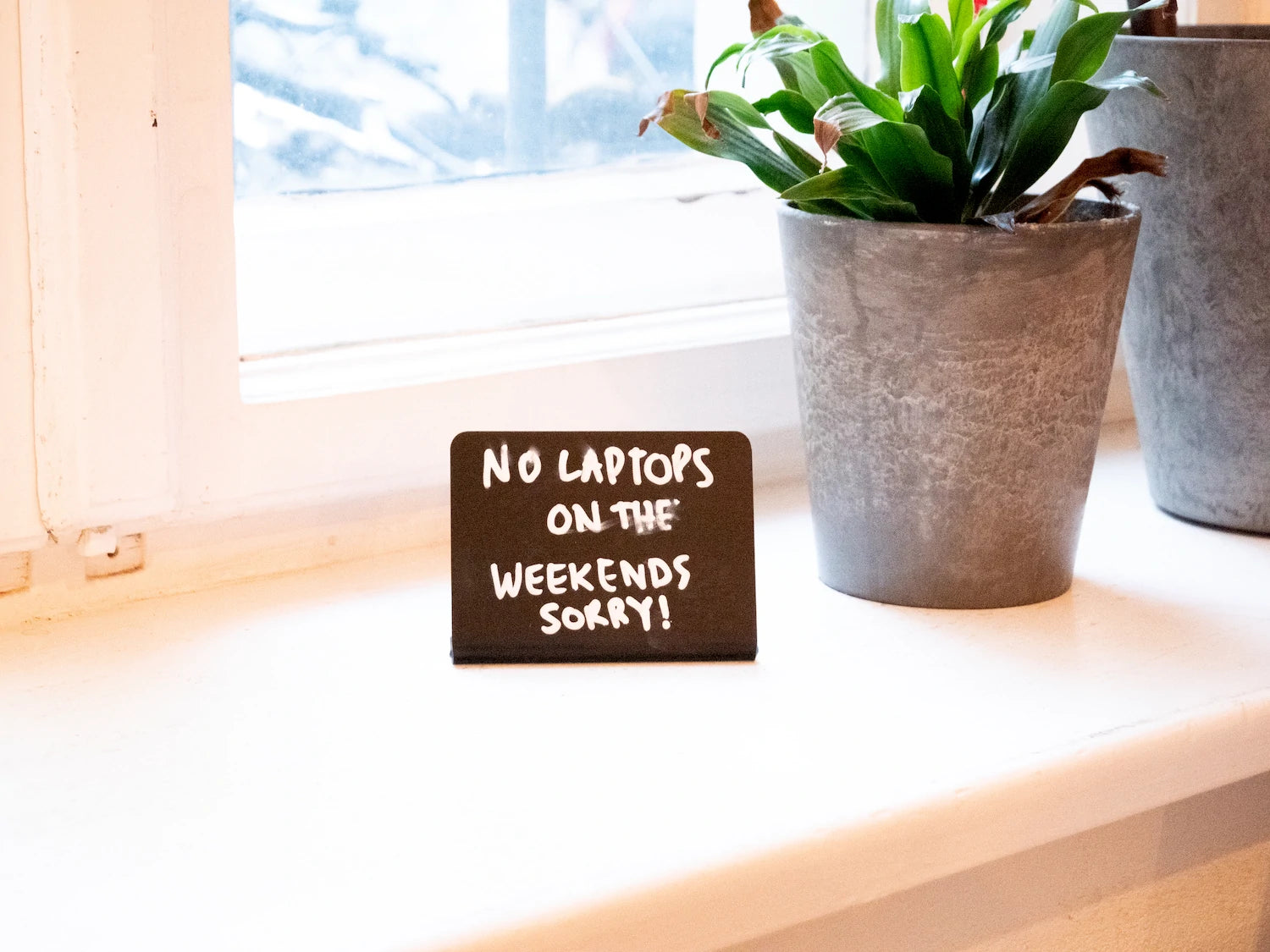 19grams keine Laptops am Wochenende Politik