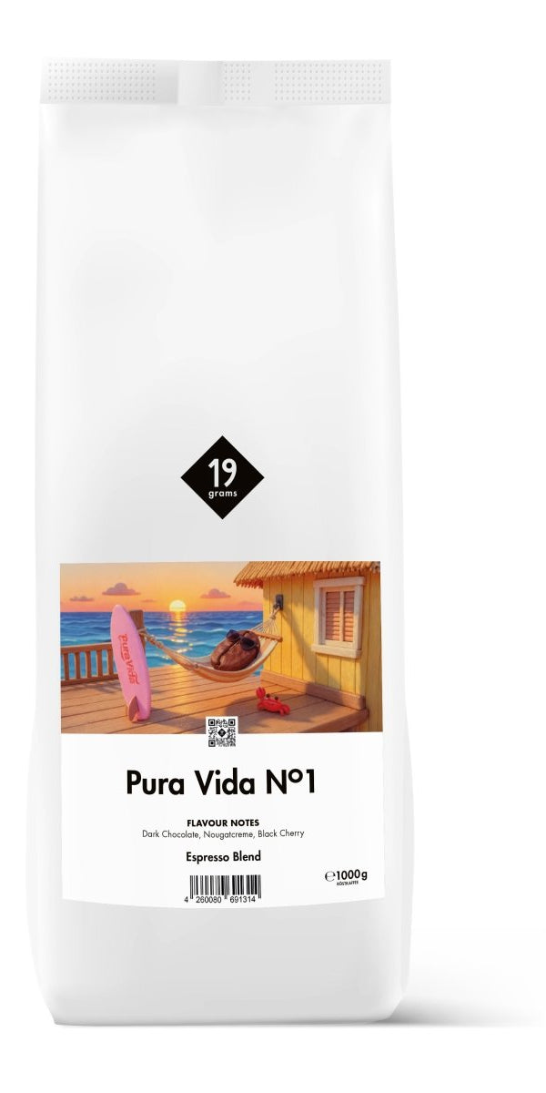 1-kg-Tüte Pura Vida No. 1 von 19grams