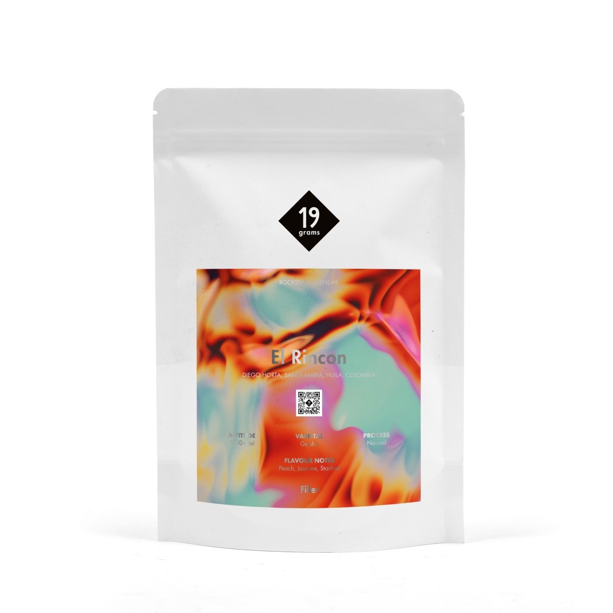 19grams El Rincon Rockstar Sonntagsadventskalender Kaffee aus Kolumbien