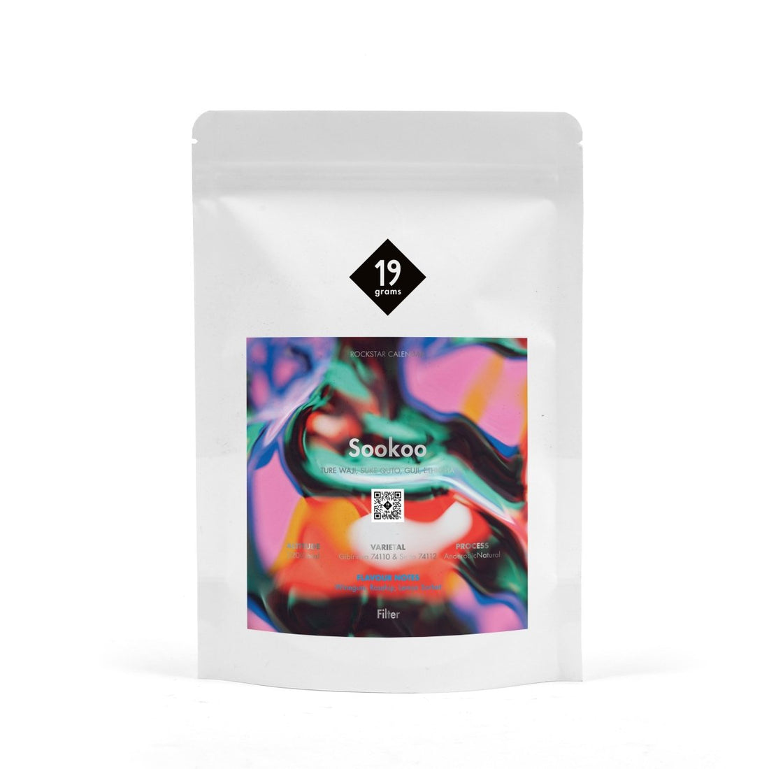 19grams Sookoo Rockstar Sonntagsadventskalender Kaffee aus Äthiopien