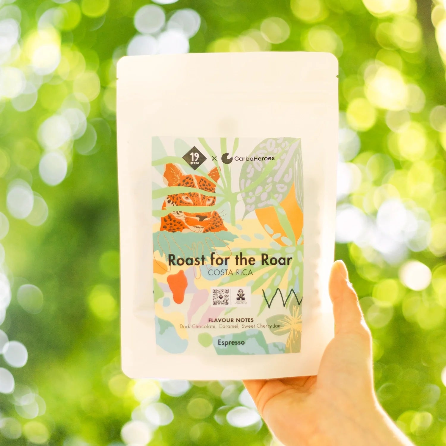 19grams und CarboHeroes präsentieren den Roast for the Roar Espresso