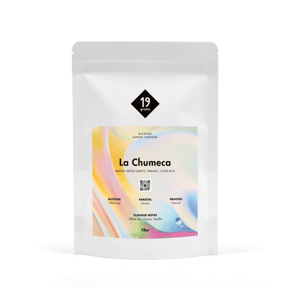 19grams Rockstar Sonntagsadventskalender Kaffee La Chumeca aus Costa Rica