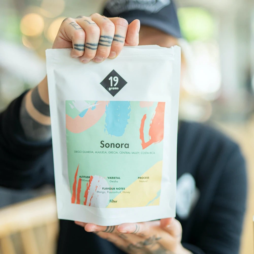 19grams Sonora Geisha Filter Kaffee präsentiert