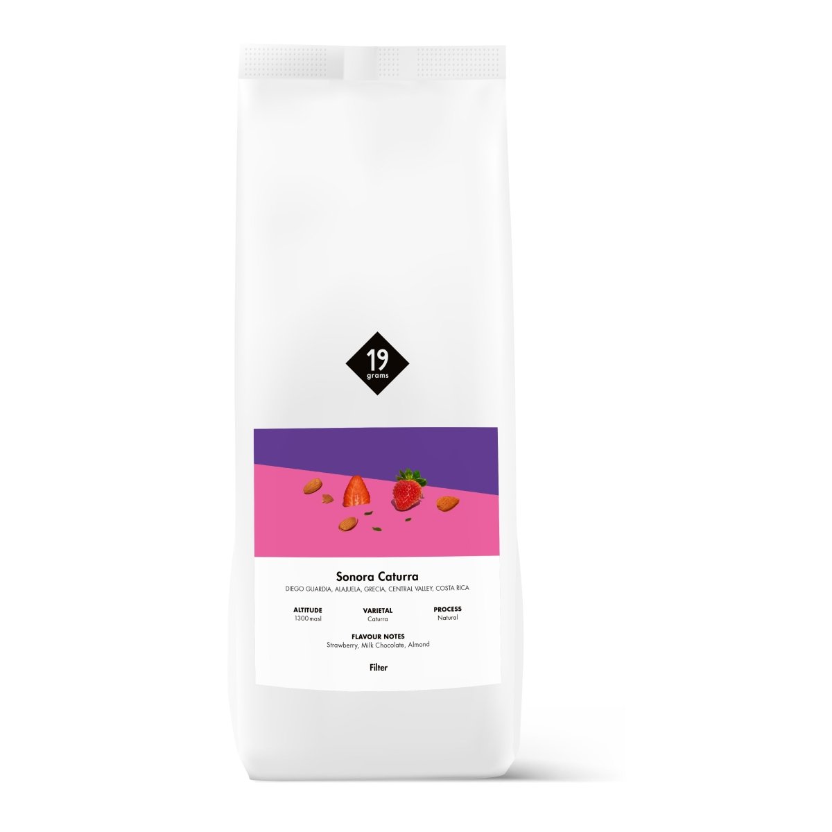 19grams Hacienda Sonora Caturra - Costa Rica Filter 1kg