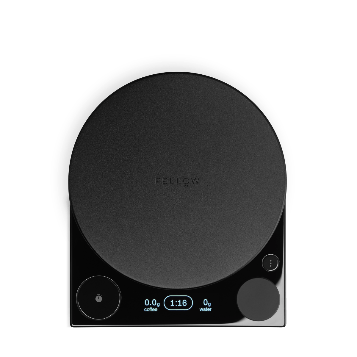 Fellow Tally Pro Precision Scale Studio Edition Digitale Waage, Ansicht von oben, Brew Assist Mode – Kaffee-Zubehör bei 19grams Berlin