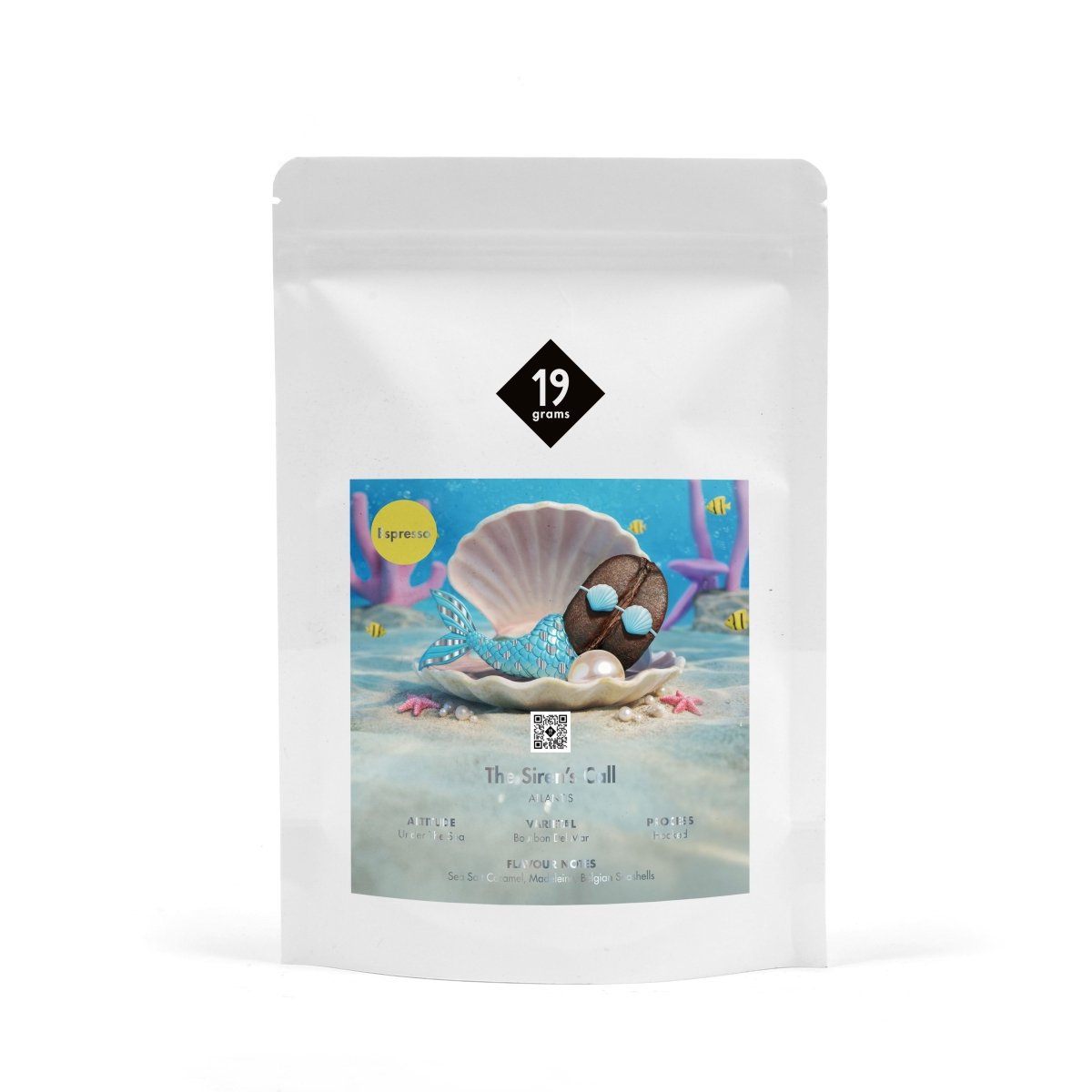 19grams Kaffeeverpackung „The Siren&