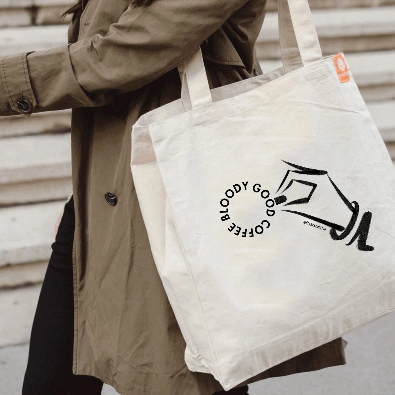 19grams Jutebeutel im Alltag