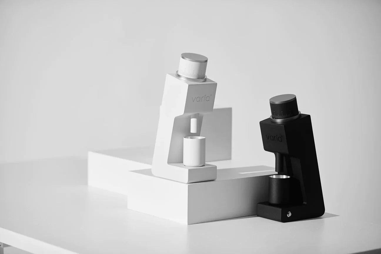 Varia VS3 - Espresso & Filter Electric Coffee Grinder - White - Bean Bros.