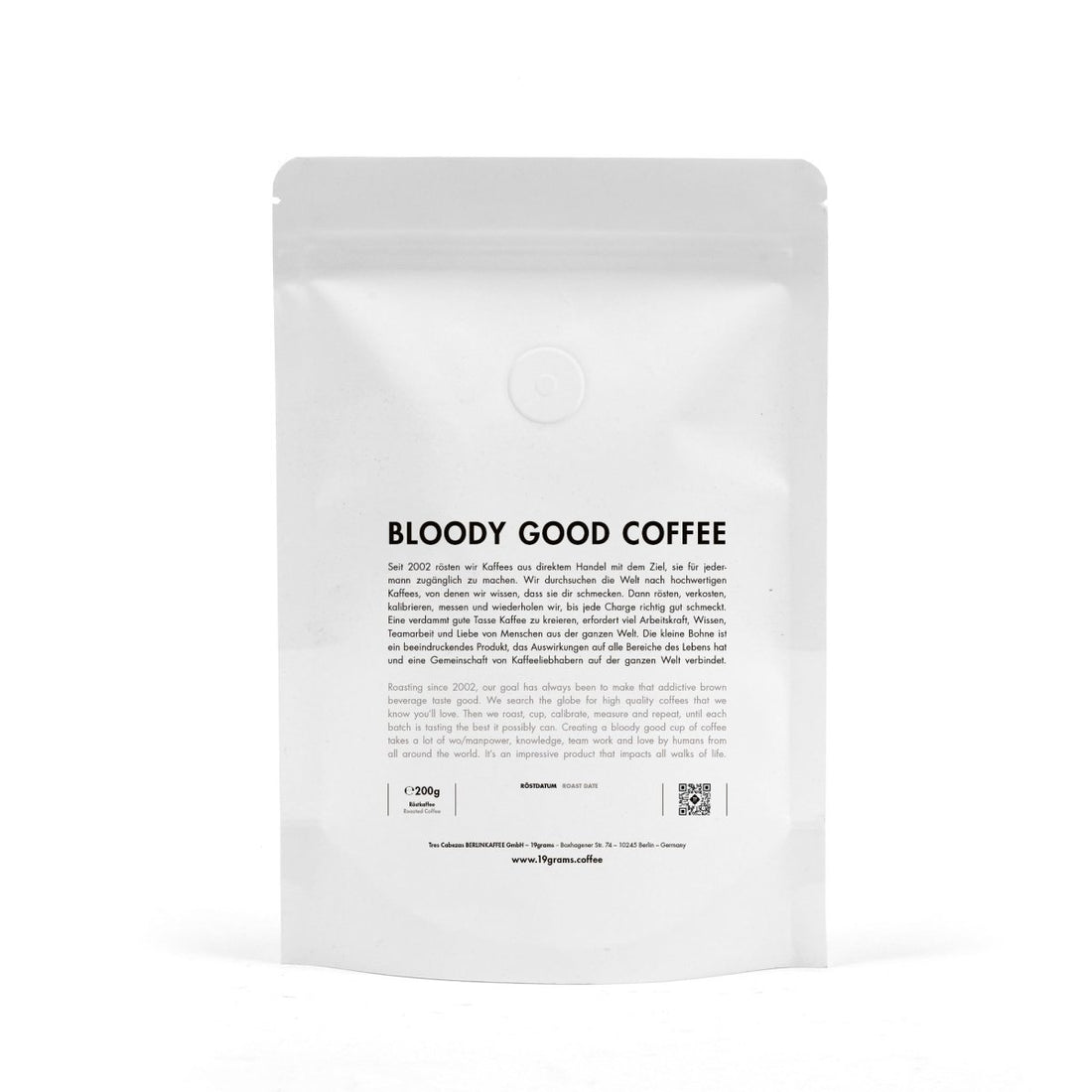 19grams Geisha Rarität Kaffee Rückseite