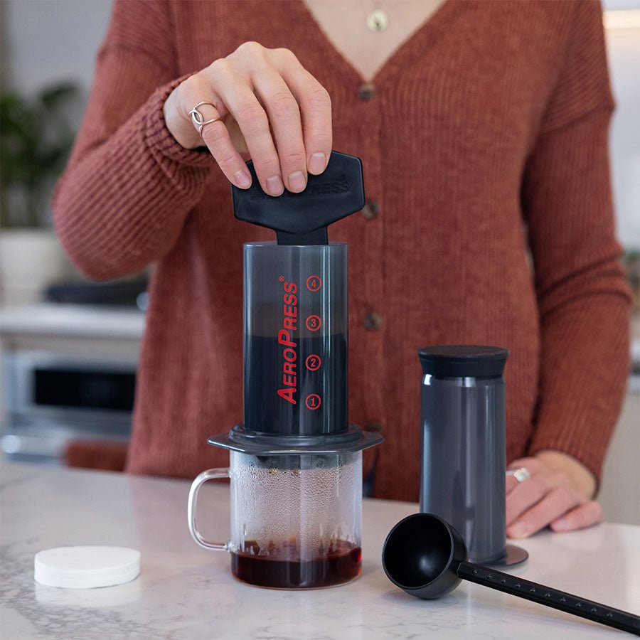 Aerobie Aeropress Anwendung