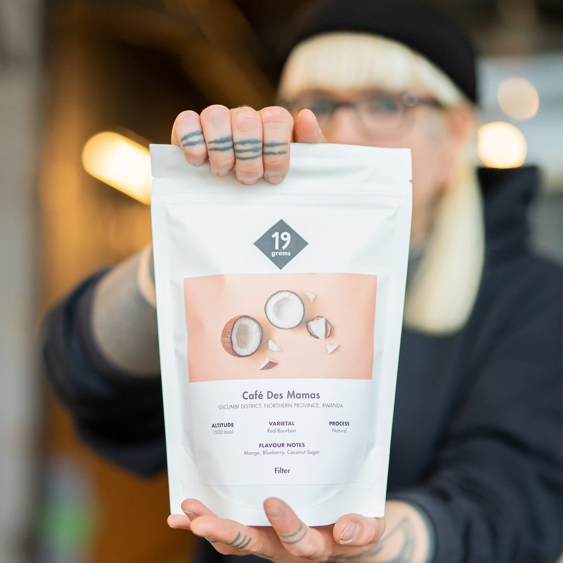 Deine Tüte 19grams Café des Mamas - Ruanda Filter