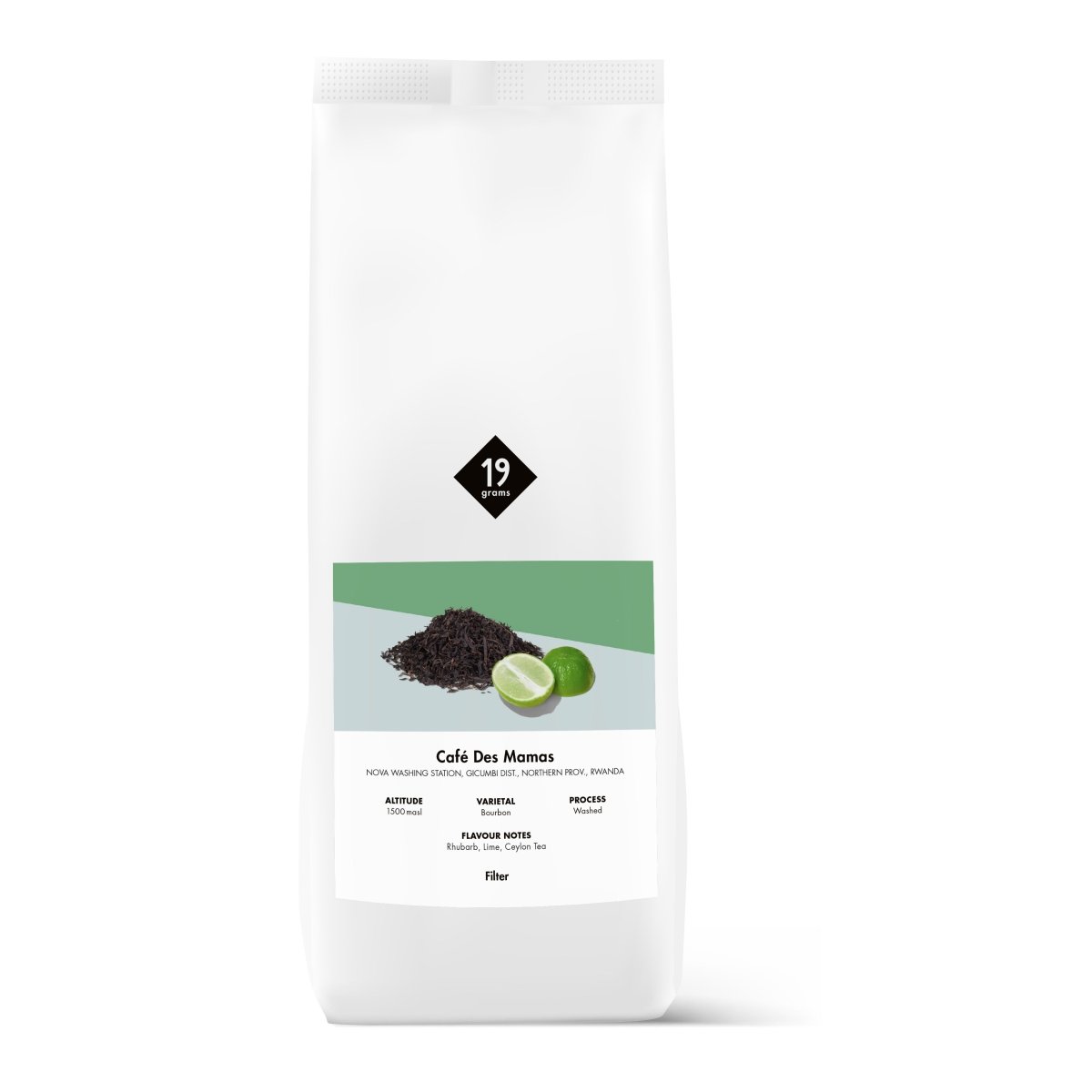 19grams Café des Mamas - Ruanda Filter 1000g