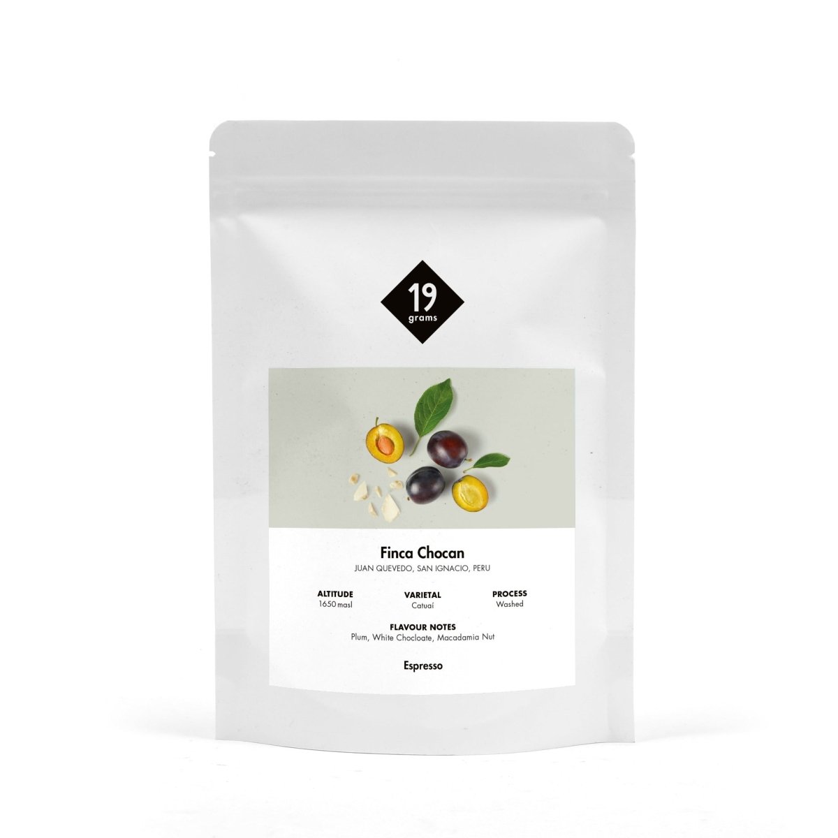 Deine 250g Tüte Finca Chocan Peru Espresso