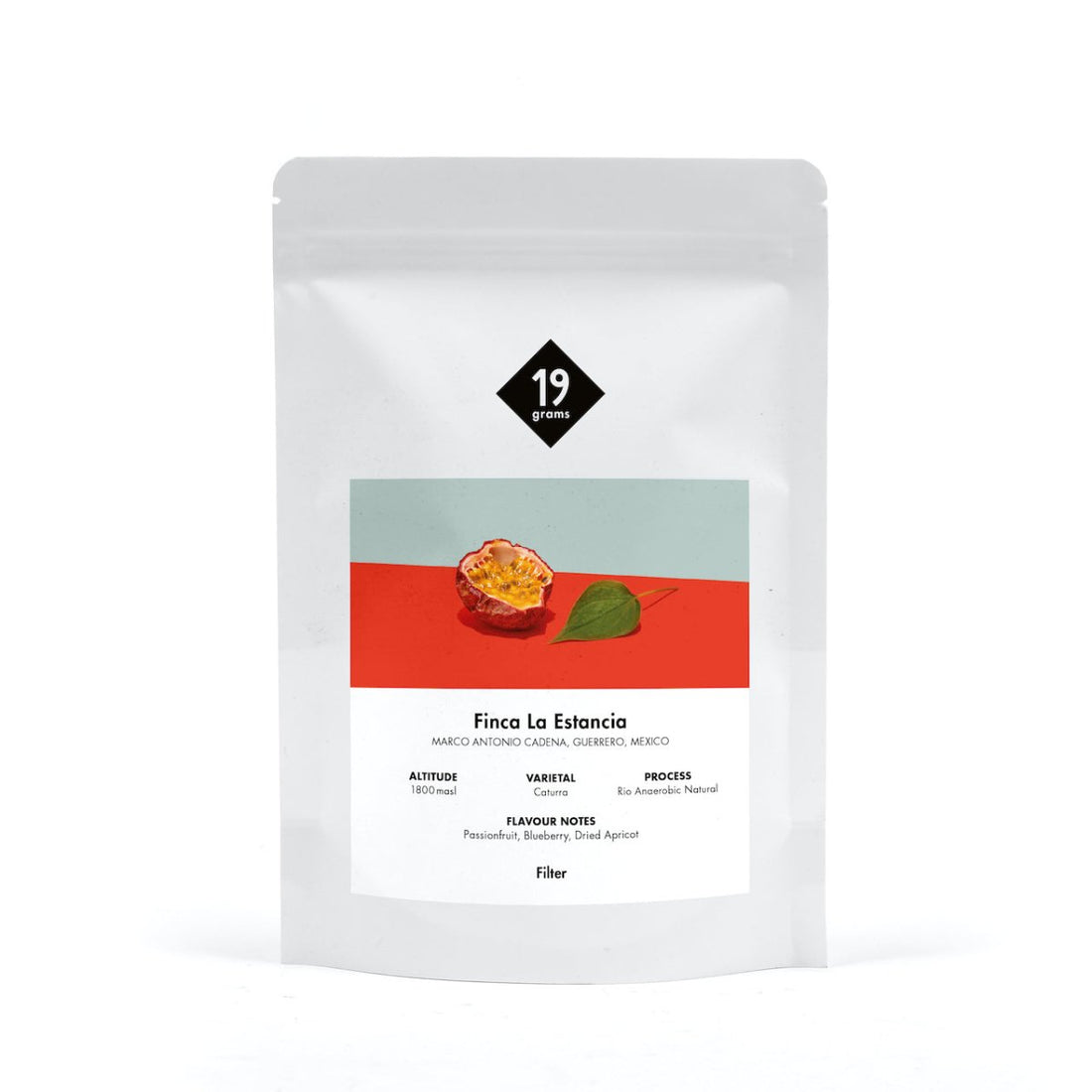 Deine 250g Tüte Finca La Estancia Mexiko Filter