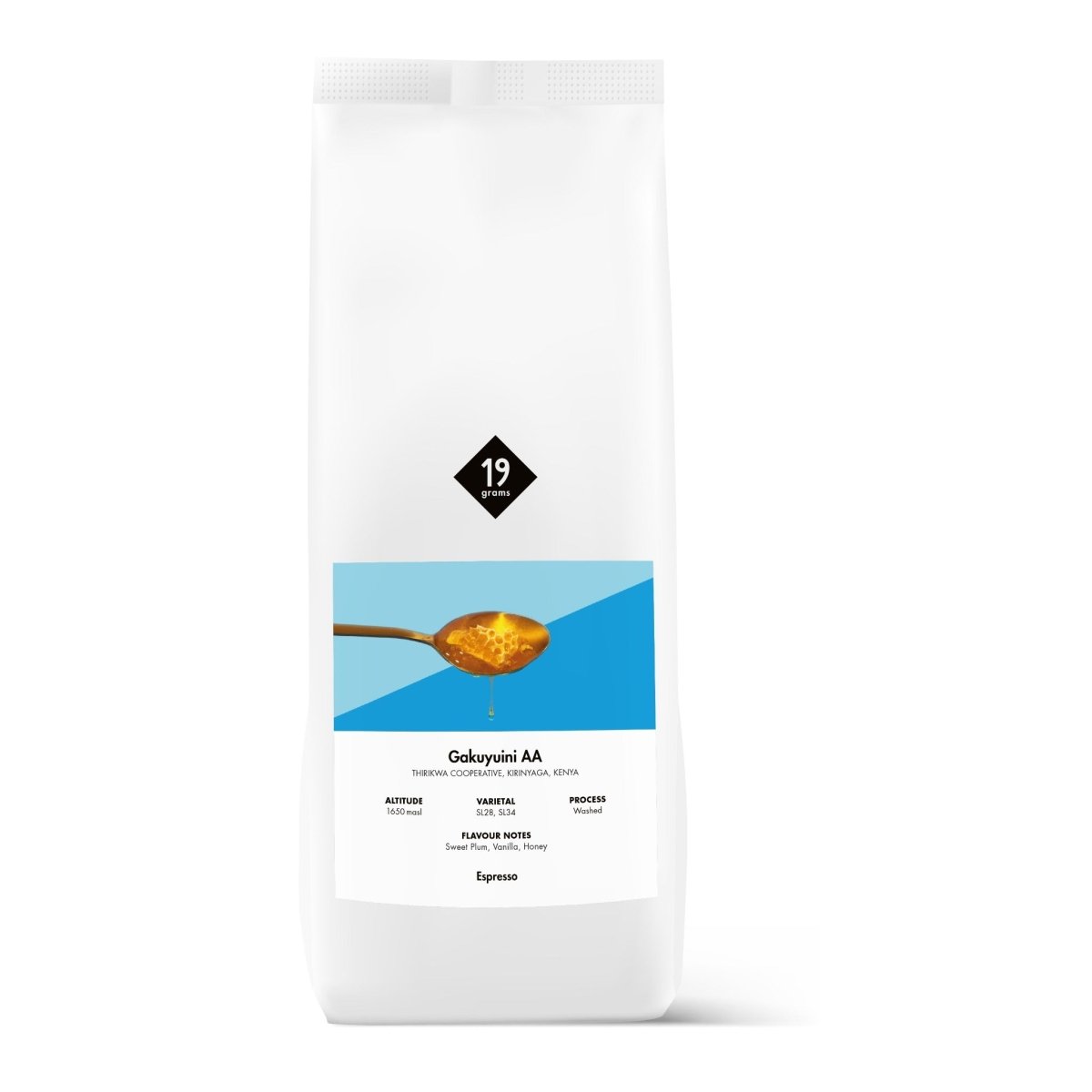 Deine 1000g Tüte Gakuyuini AA Kenia Espresso