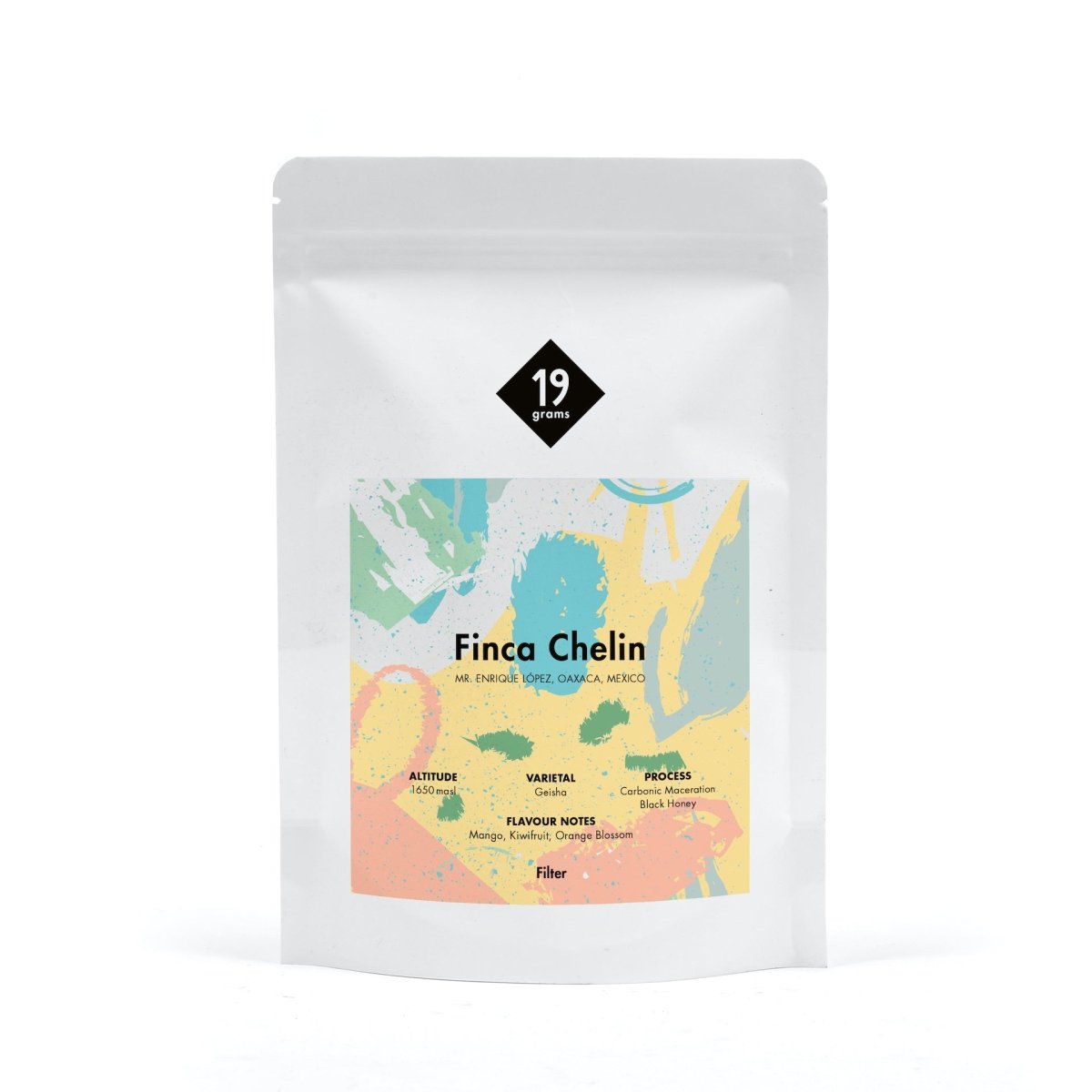 Deine 200g Tüte Finca Chelin Mexiko Geisha Kaffee