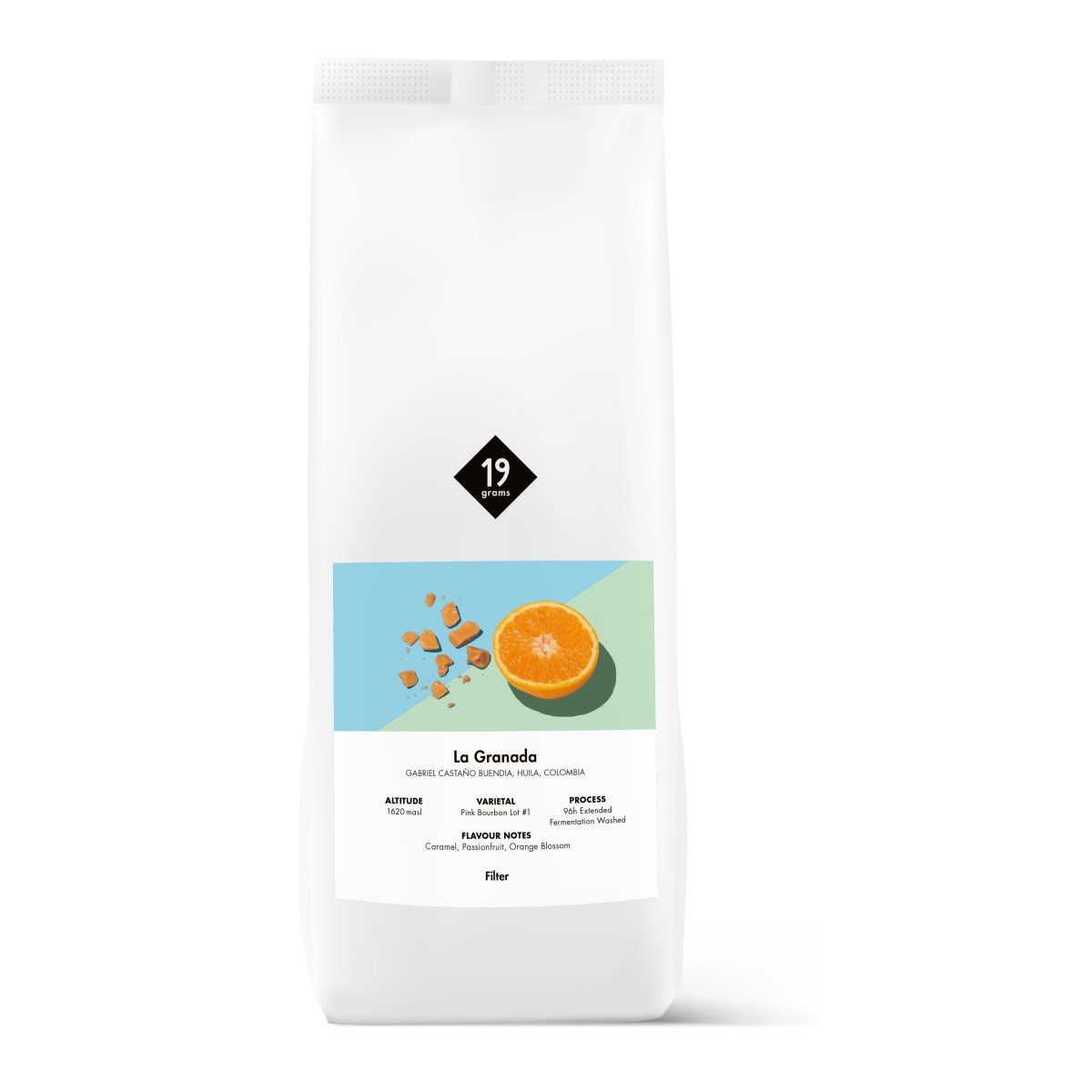 Deine 1000g Tüte La Granada Kolumbien Filter Kaffee