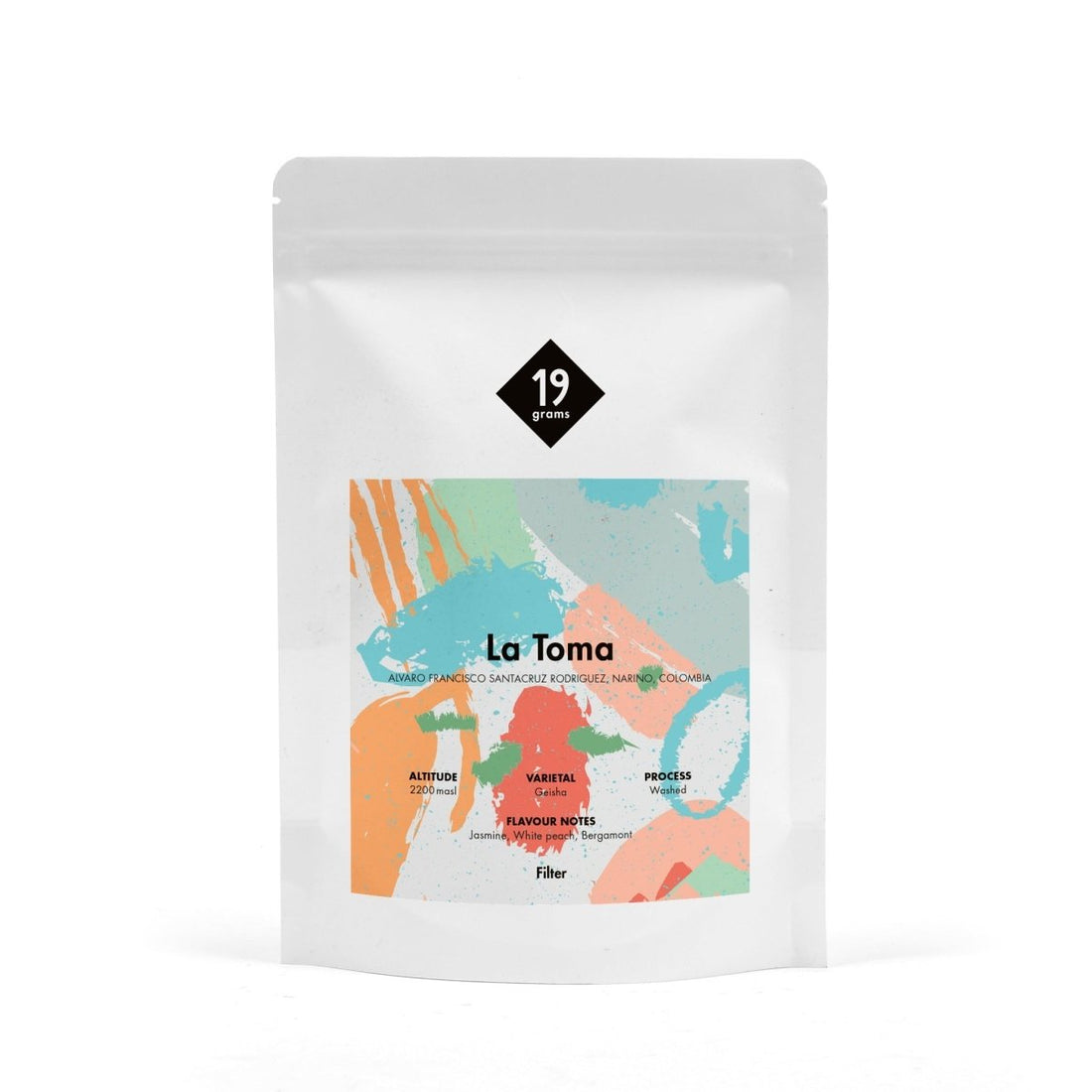 Deine 200g Tüte Finca La Toma Kolumbien Geisha Kaffee