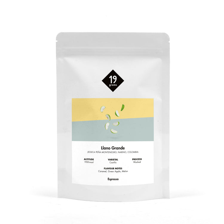 Deine 250g Tüte Llano Grande Kolumbien Espresso