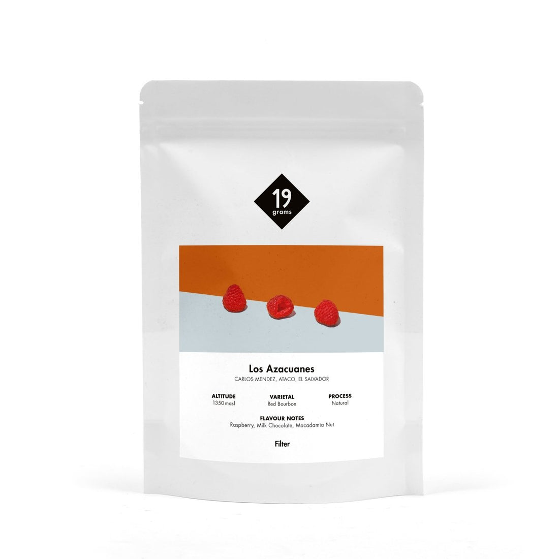 Deine 250g 19grams Los Azacuanes - El Salvador Filter Tüte