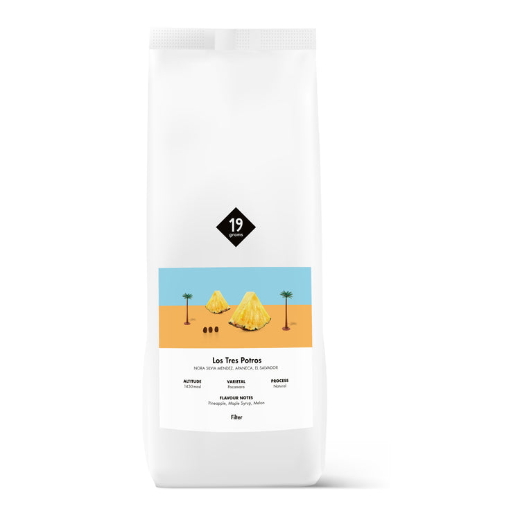 Deine 1000g Tüte Los Tres Potros El Salvador Filter Kaffee